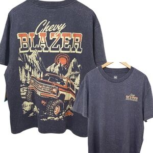 Chevy Blazer Crop Fit Graphic T-Shirt Men’s Large